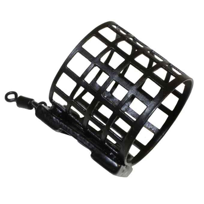 WSB Tackle Wire Cage Feeders – Pack of 3, 25g Coated Black