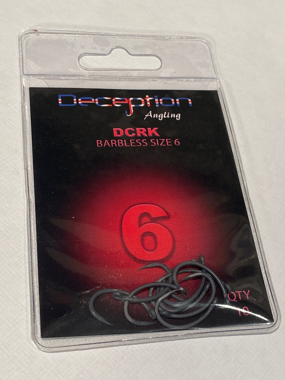 Deception Angling D-CRK Barbless Carp Hooks