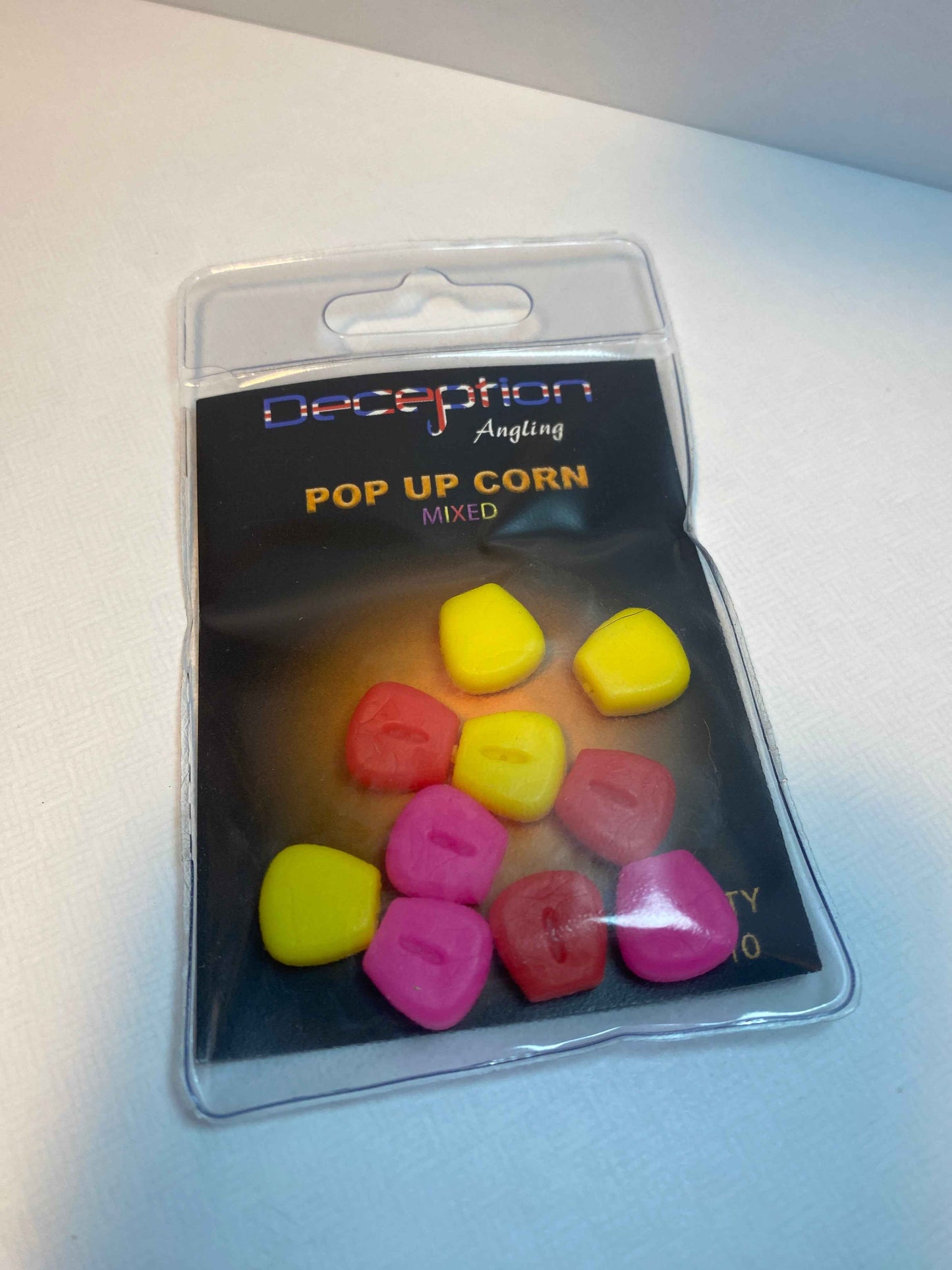 Deception Angling - Pop Up Corn - Yellow, Pink & Red