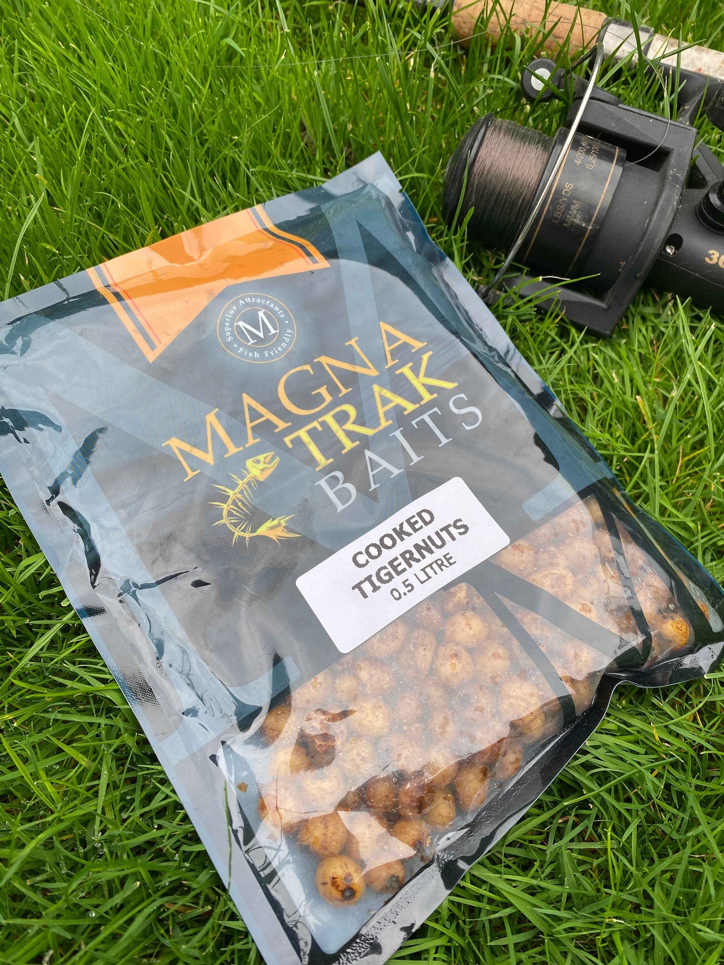 Magnatrak Baits Cooked Tiger Nuts 500ml – Ready to Use, PVA Friendly