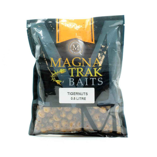 Magnatrak Baits Cooked Tiger Nuts 500ml – Ready to Use, PVA Friendly