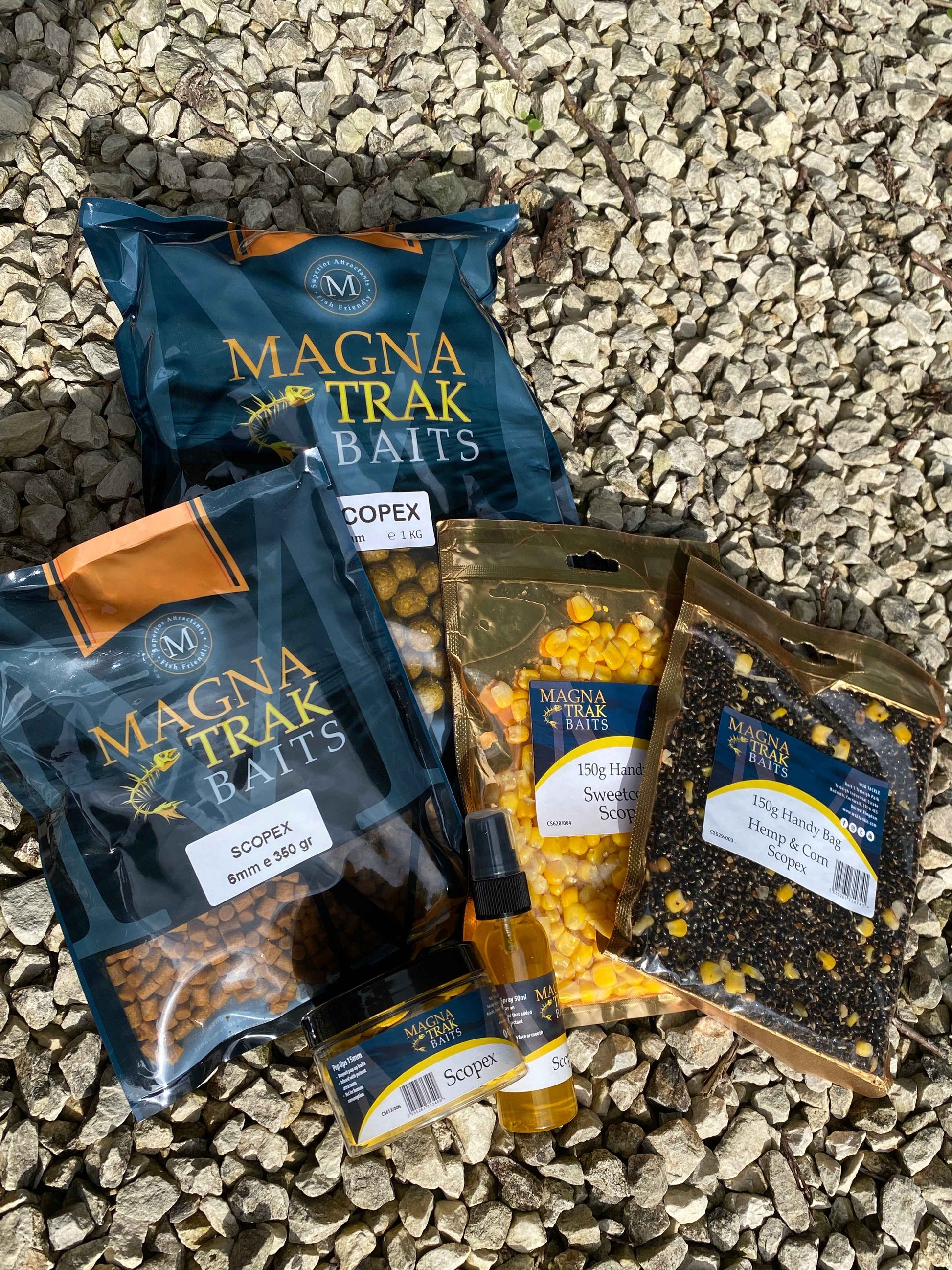 Magnatrak Scopex Bait Bundle – Complete Carp Fishing Bait Pack