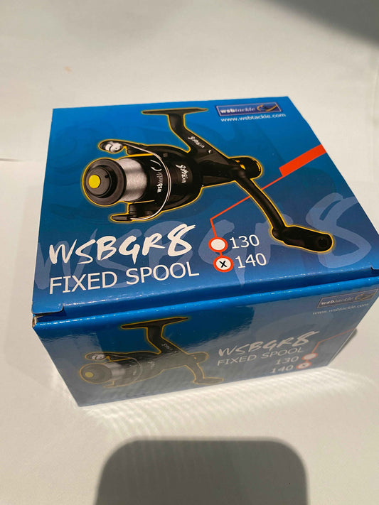 WSB GR8 140 Rear Drag Fixed Spool Reel