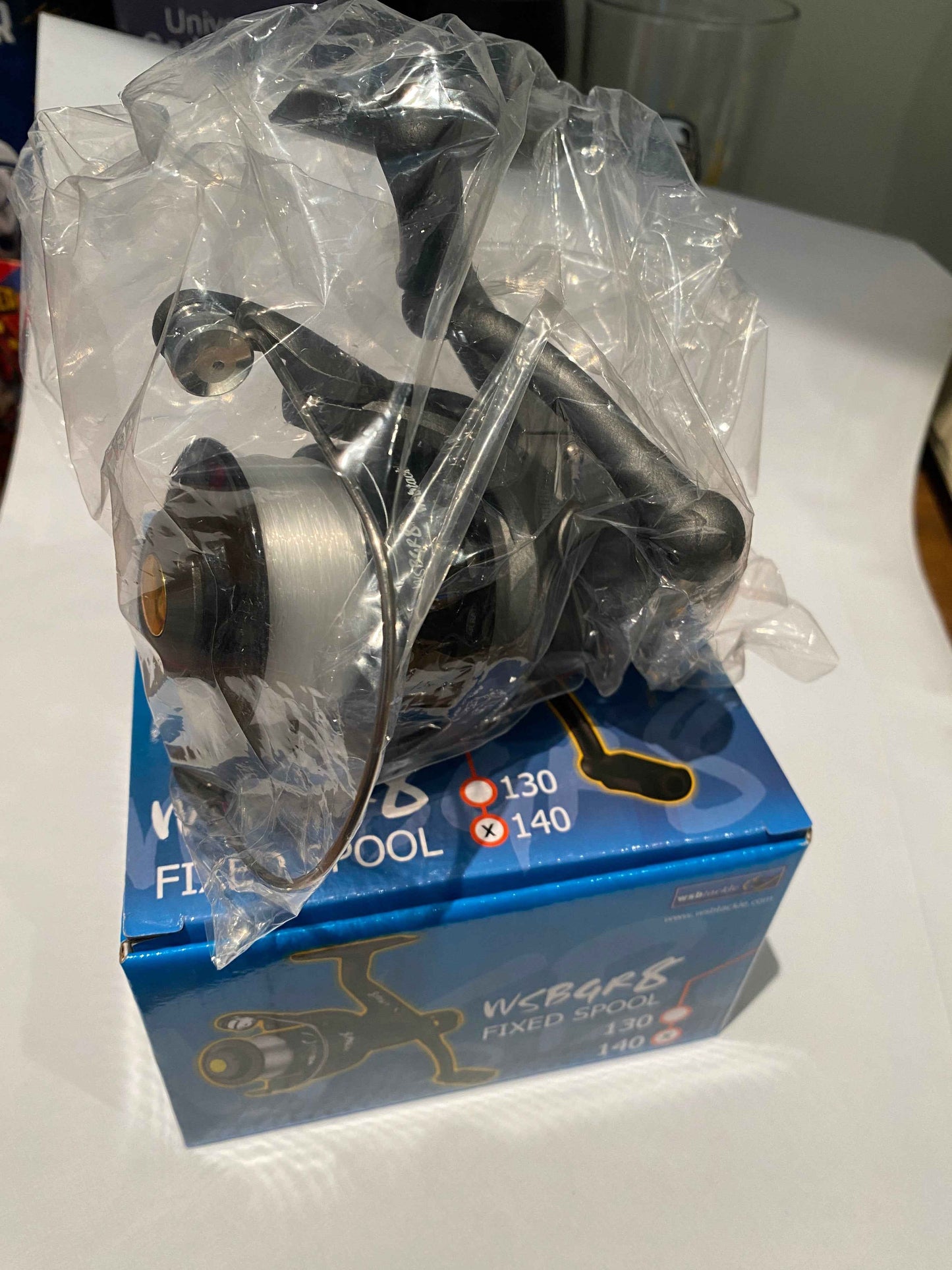WSB GR8 140 Rear Drag Fixed Spool Reel