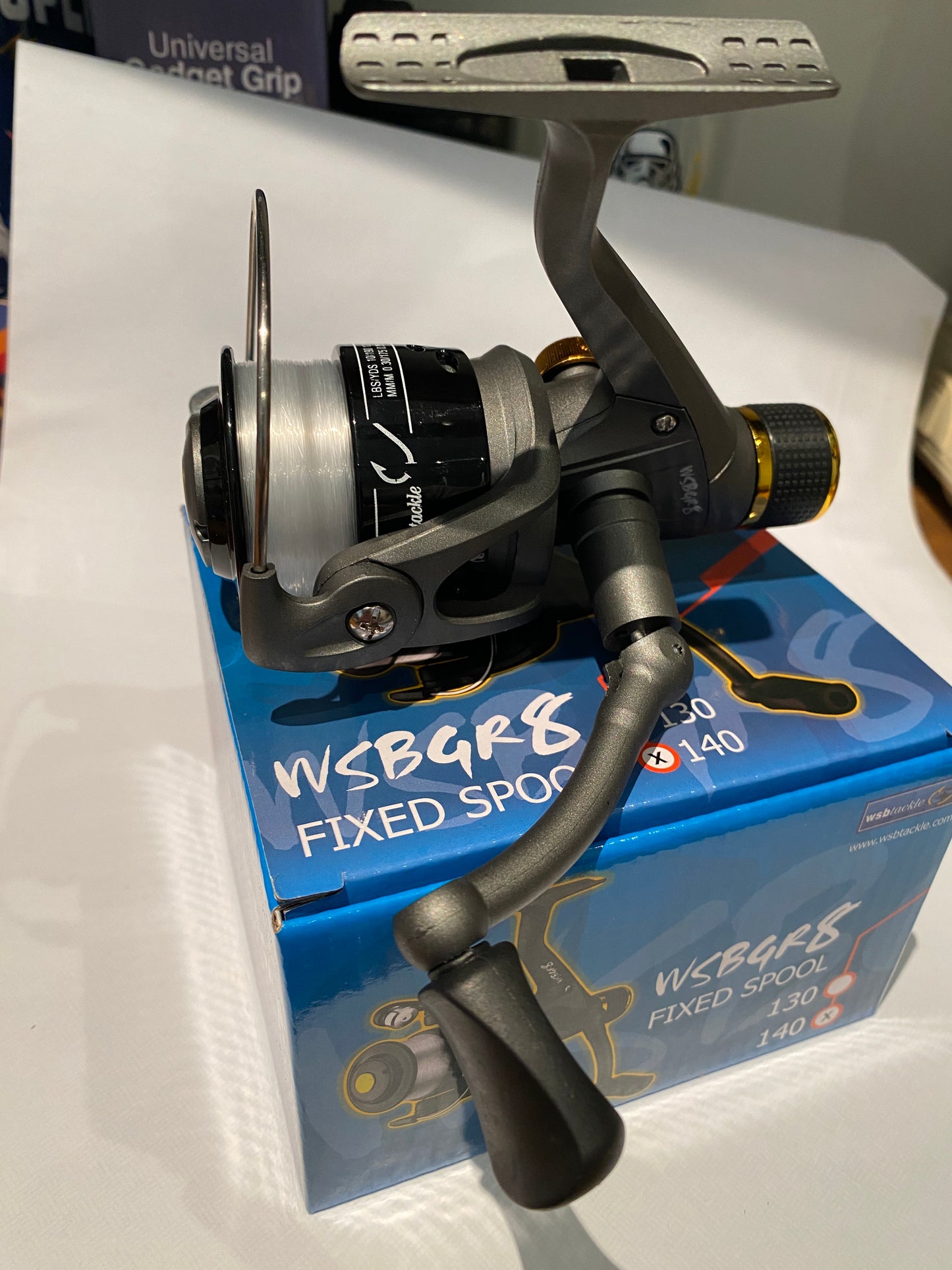 WSB GR8 140 Rear Drag Fixed Spool Reel