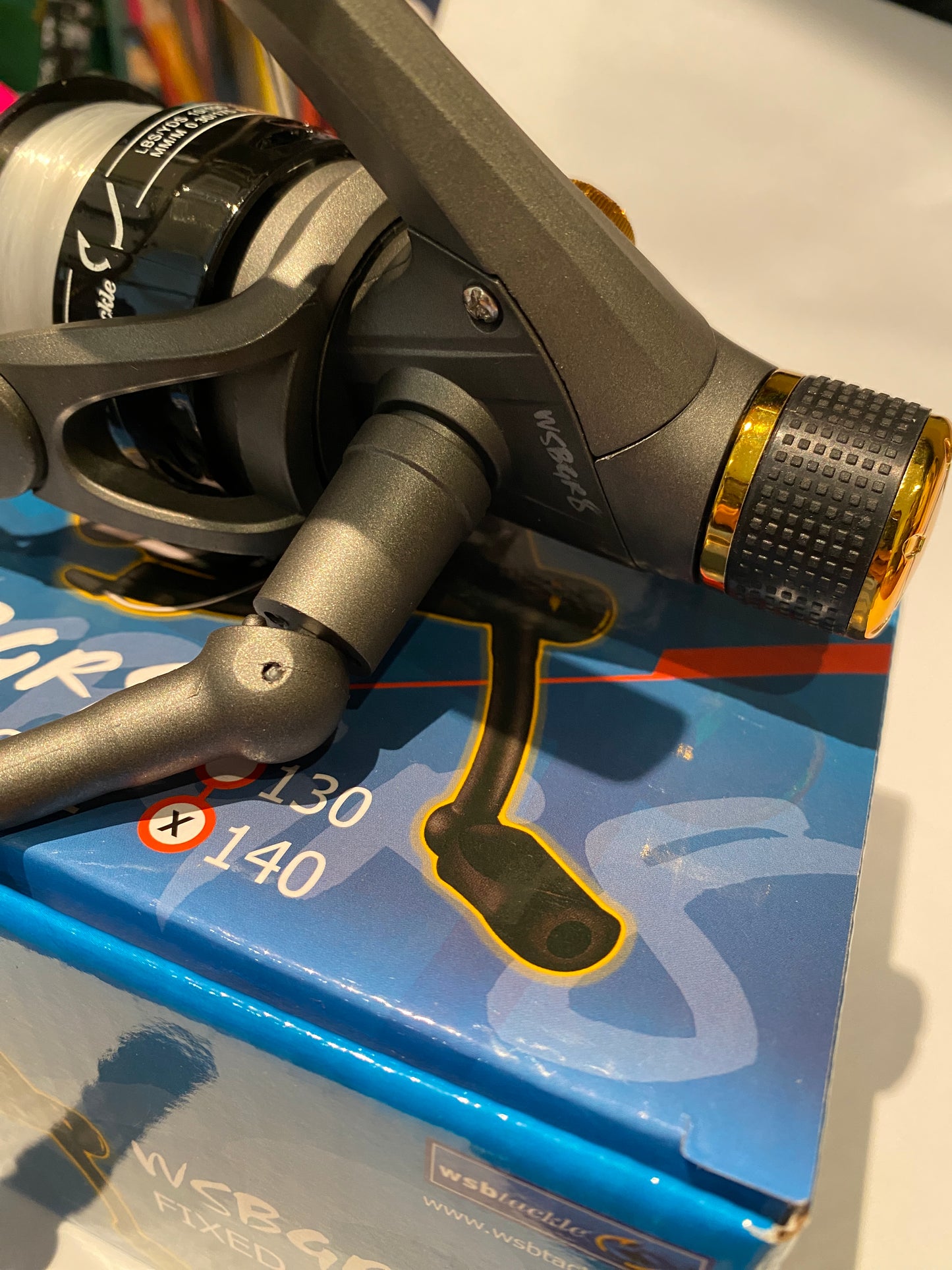 WSB GR8 140 Rear Drag Fixed Spool Reel