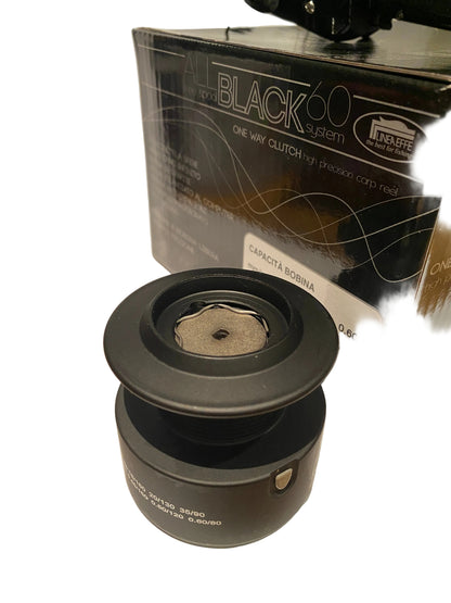 Lineaeffe All Black 60 Freespool Carp Fishing Reel