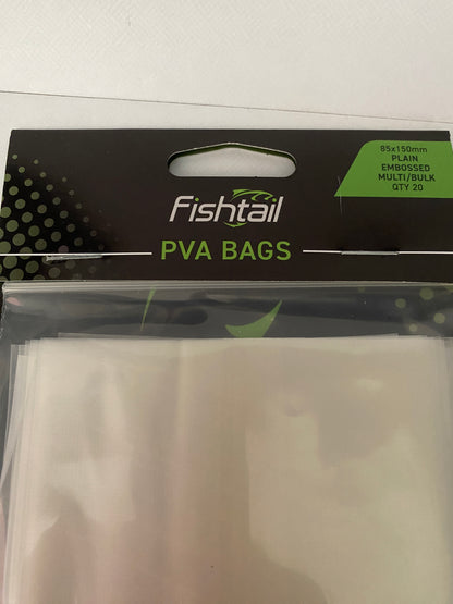 Fishtail Medium PVA Bags - Pack of 20