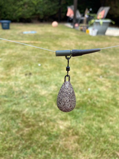 3 pack swivel pear leads - textured finish - 2oz