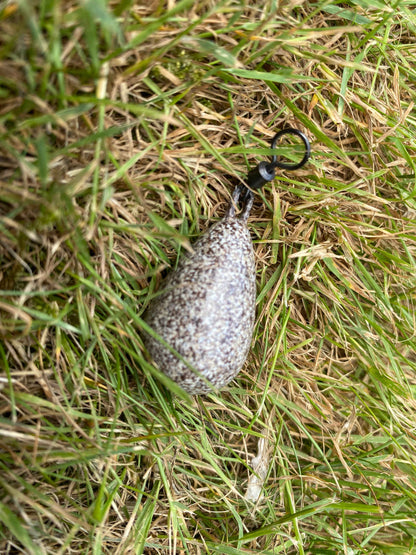 3 pack swivel pear leads - textured finish - 2oz