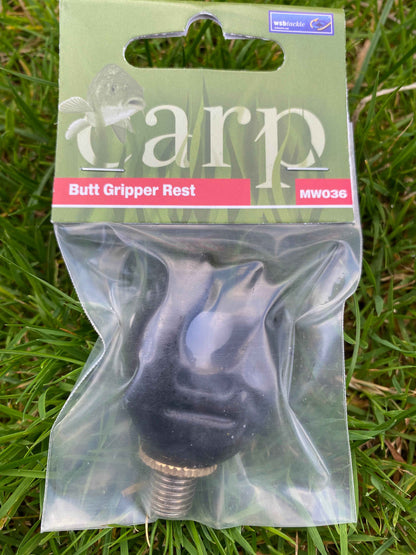 Butt Gripper - Rod Rest - Black- Pack of 3