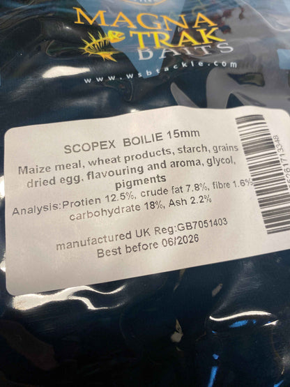 Magnatrak Scopex Bait Bundle – Complete Carp Fishing Bait Pack