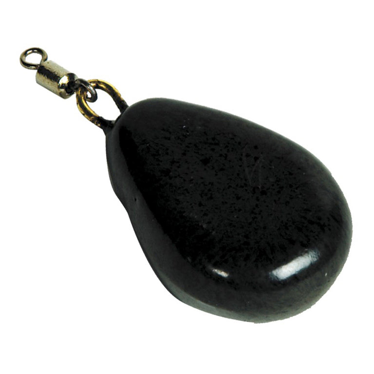 Flat Swivel Pear Fishing Lead 2.25oz